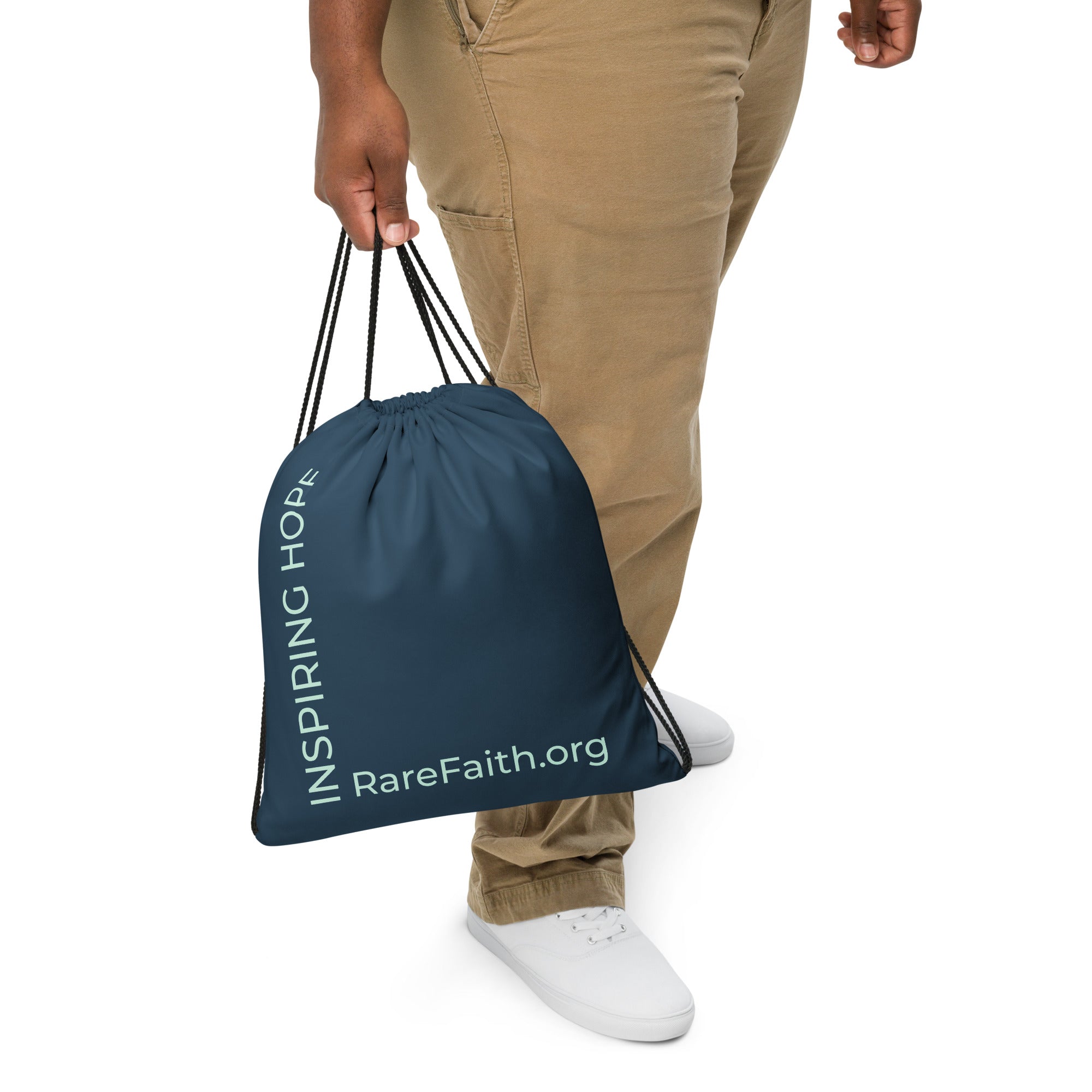INSPIRING HOPE Drawstring bag