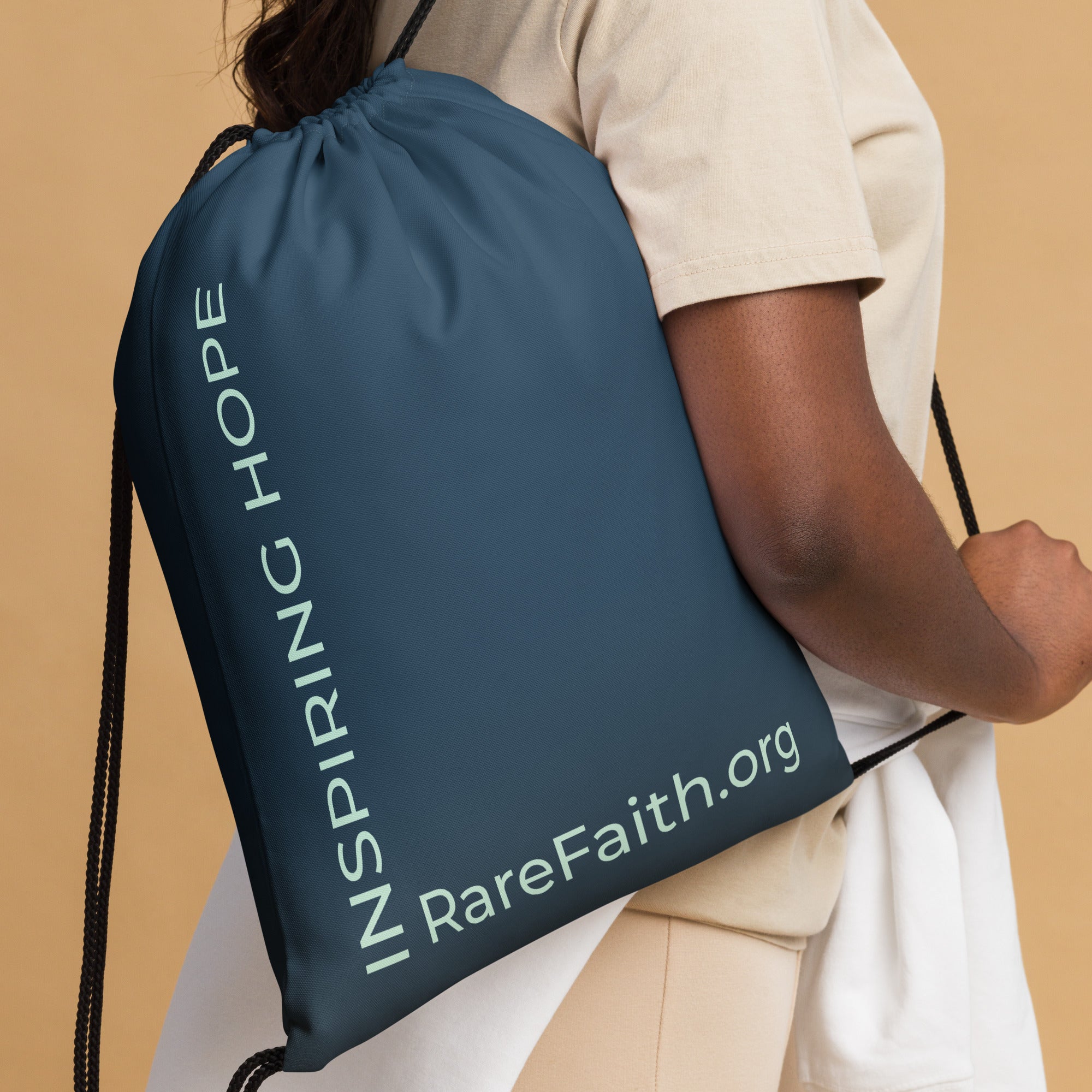 🟡 INSPIRING HOPE Drawstring bag — Clearance