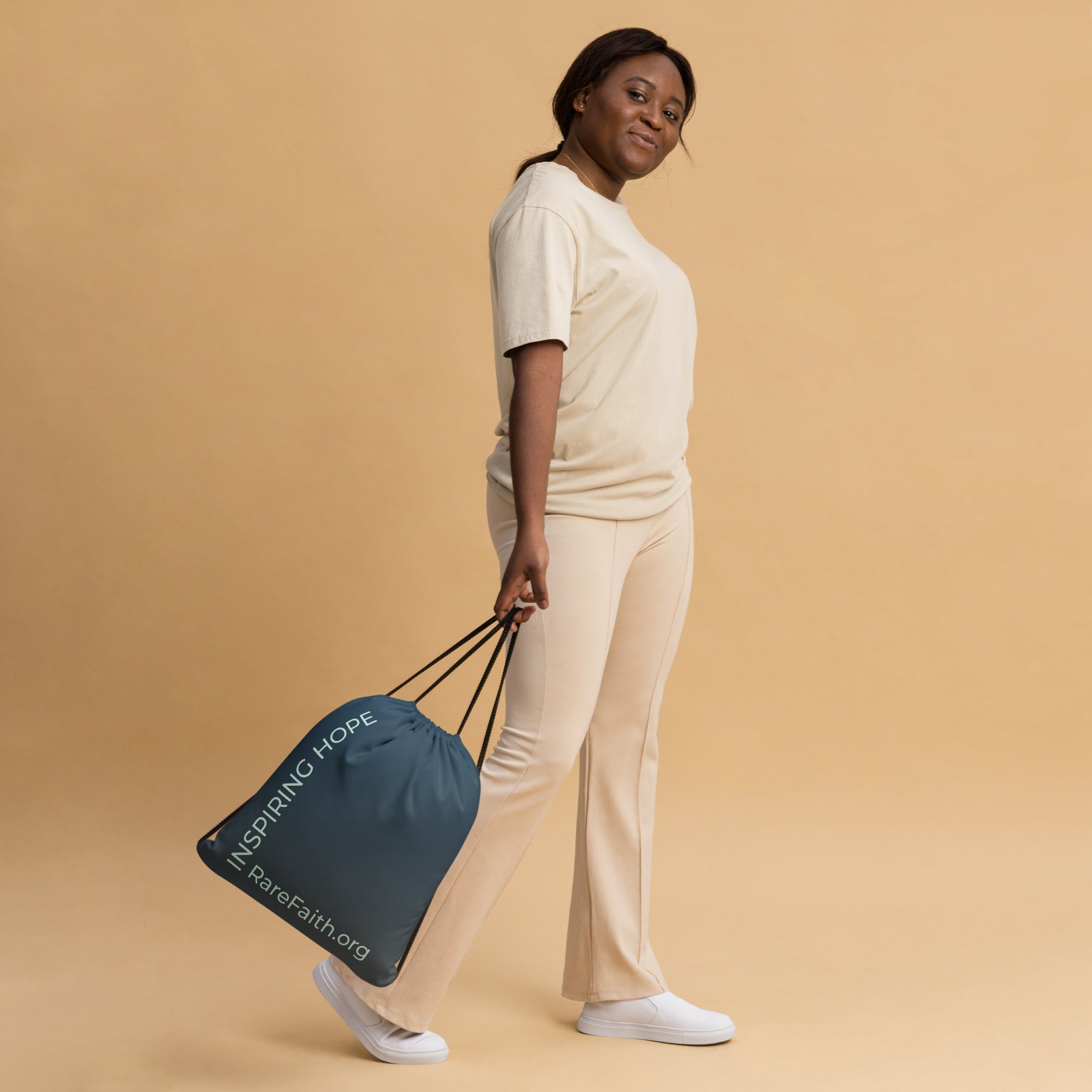 🟡 INSPIRING HOPE Drawstring bag — Clearance