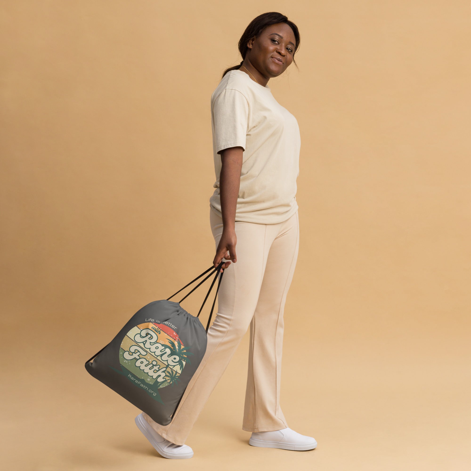 🟡 LIFE IS BETTER Drawstring bag — Clearance