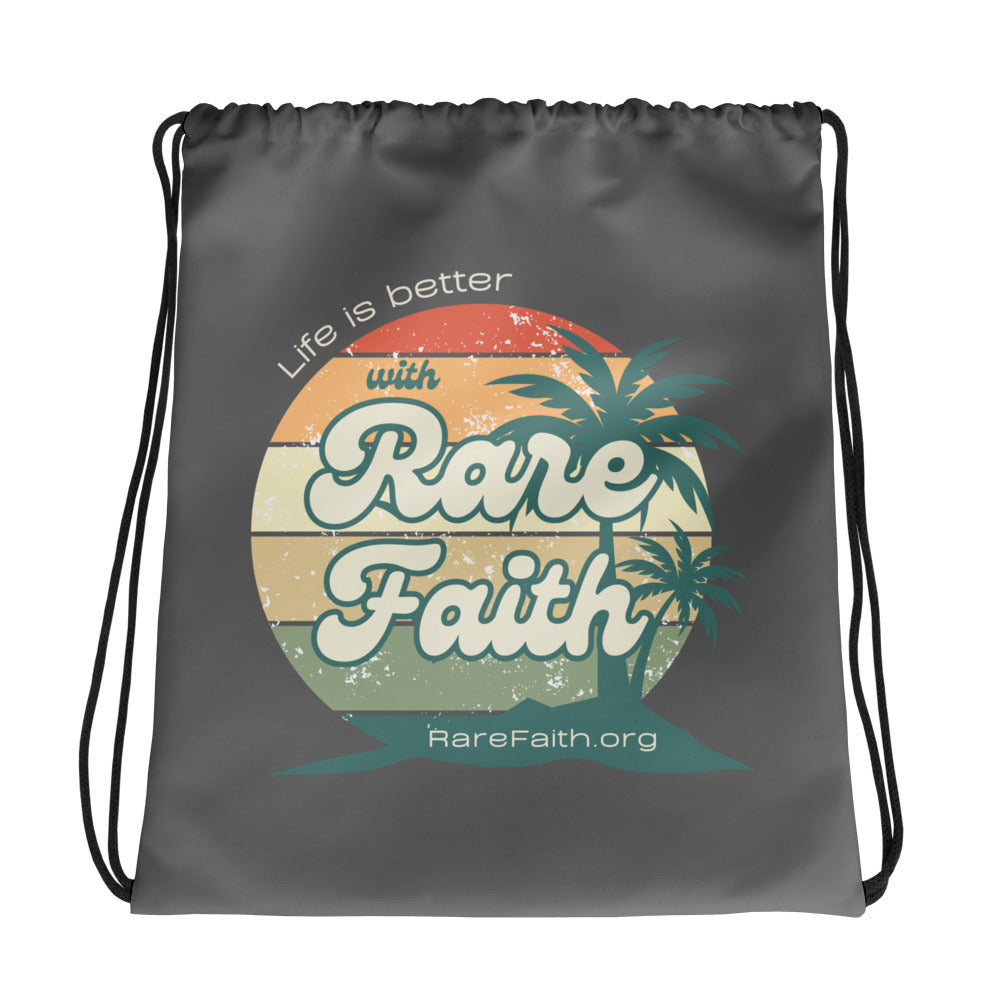 🟡 LIFE IS BETTER Drawstring bag — Clearance