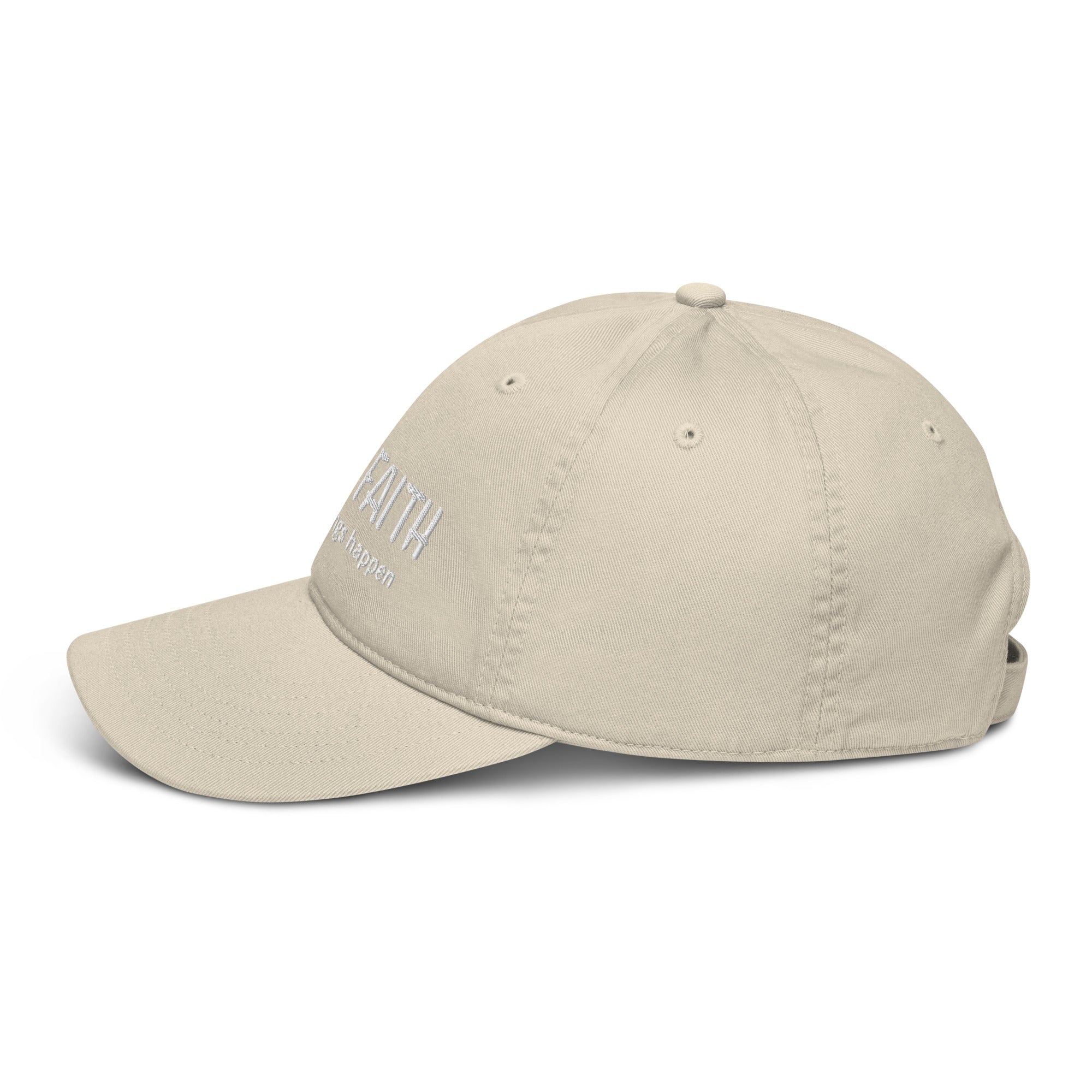 🟡 RARE FAITH Organic Dad Hat — Clearance