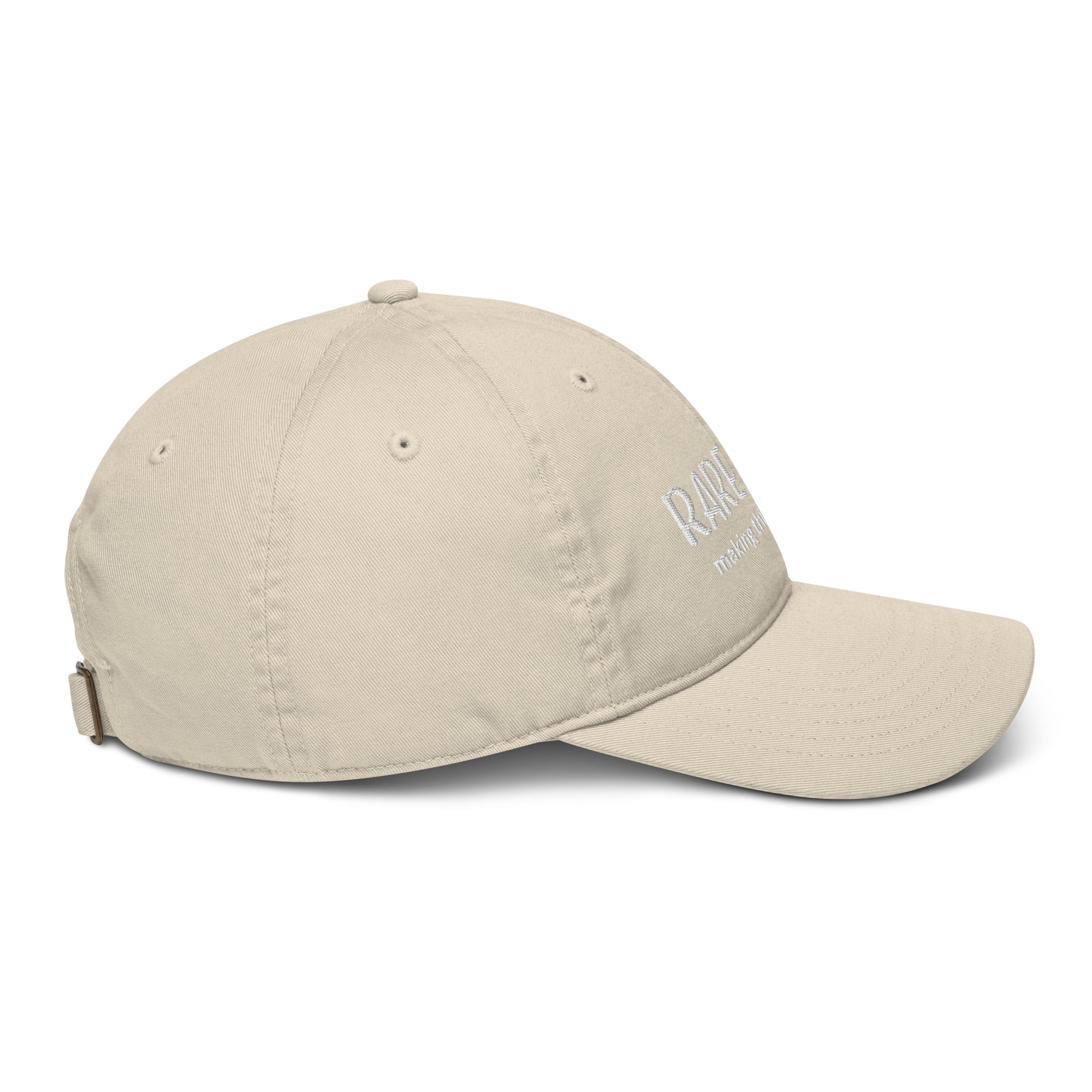 🟡 RARE FAITH Organic Dad Hat — Clearance