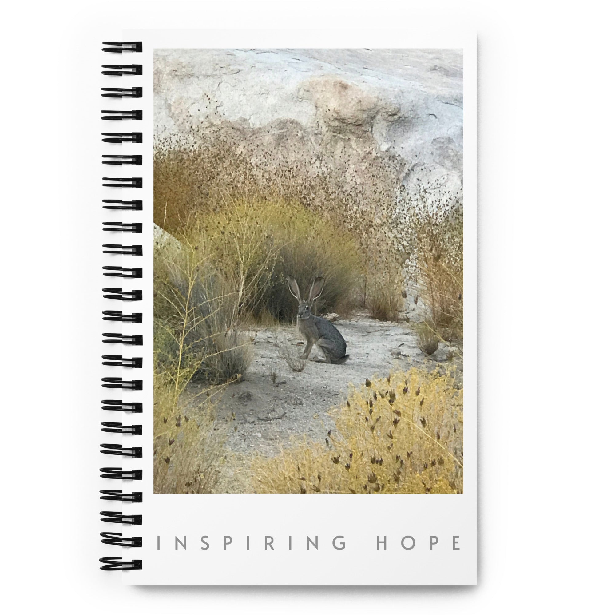 🟡 INSPIRING HOPE Rabbit Notebook — Clearance