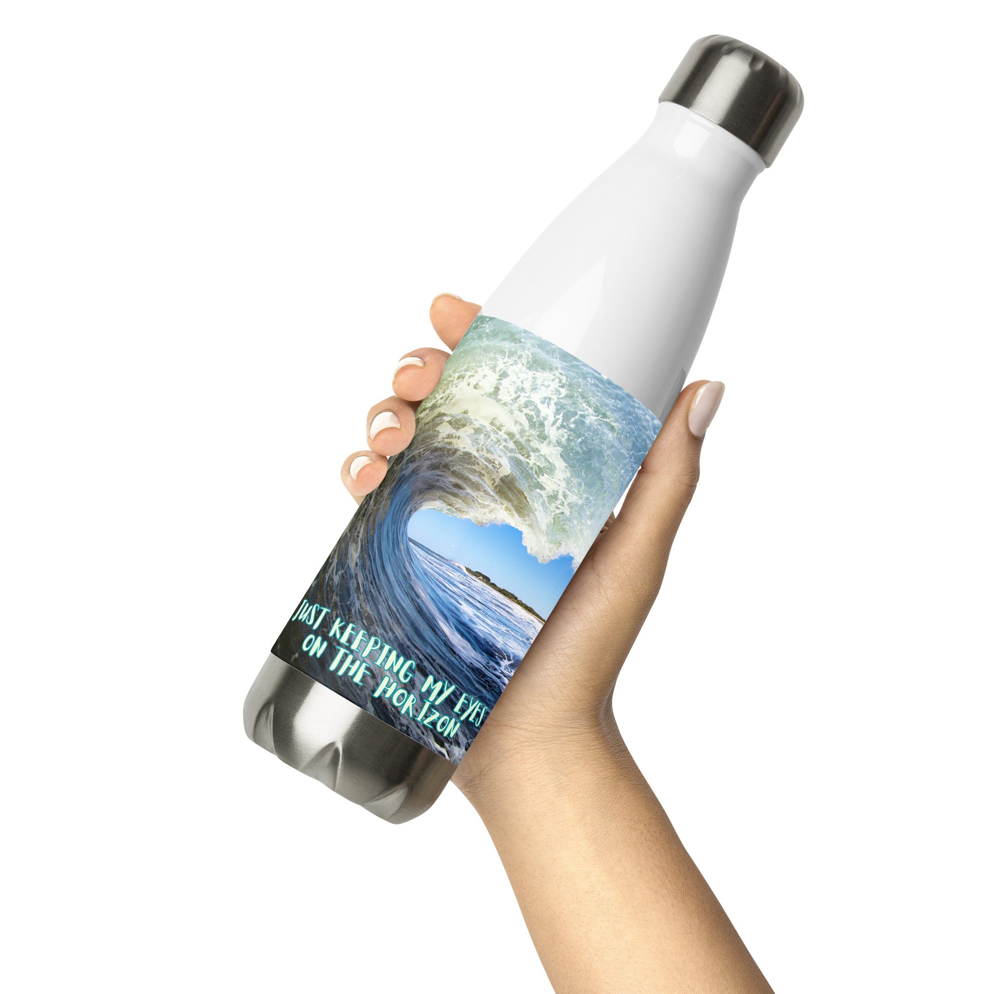 🟡 EYES ON THE HORIZON Stainless Steel Water Bottle — Clearance