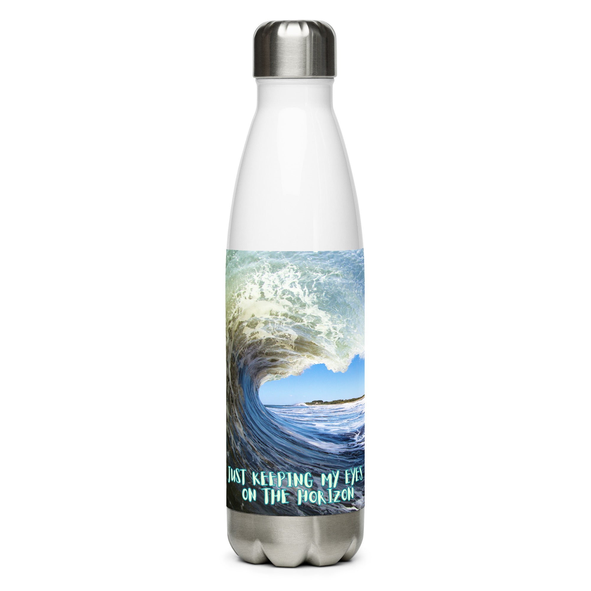 🟡 EYES ON THE HORIZON Stainless Steel Water Bottle — Clearance