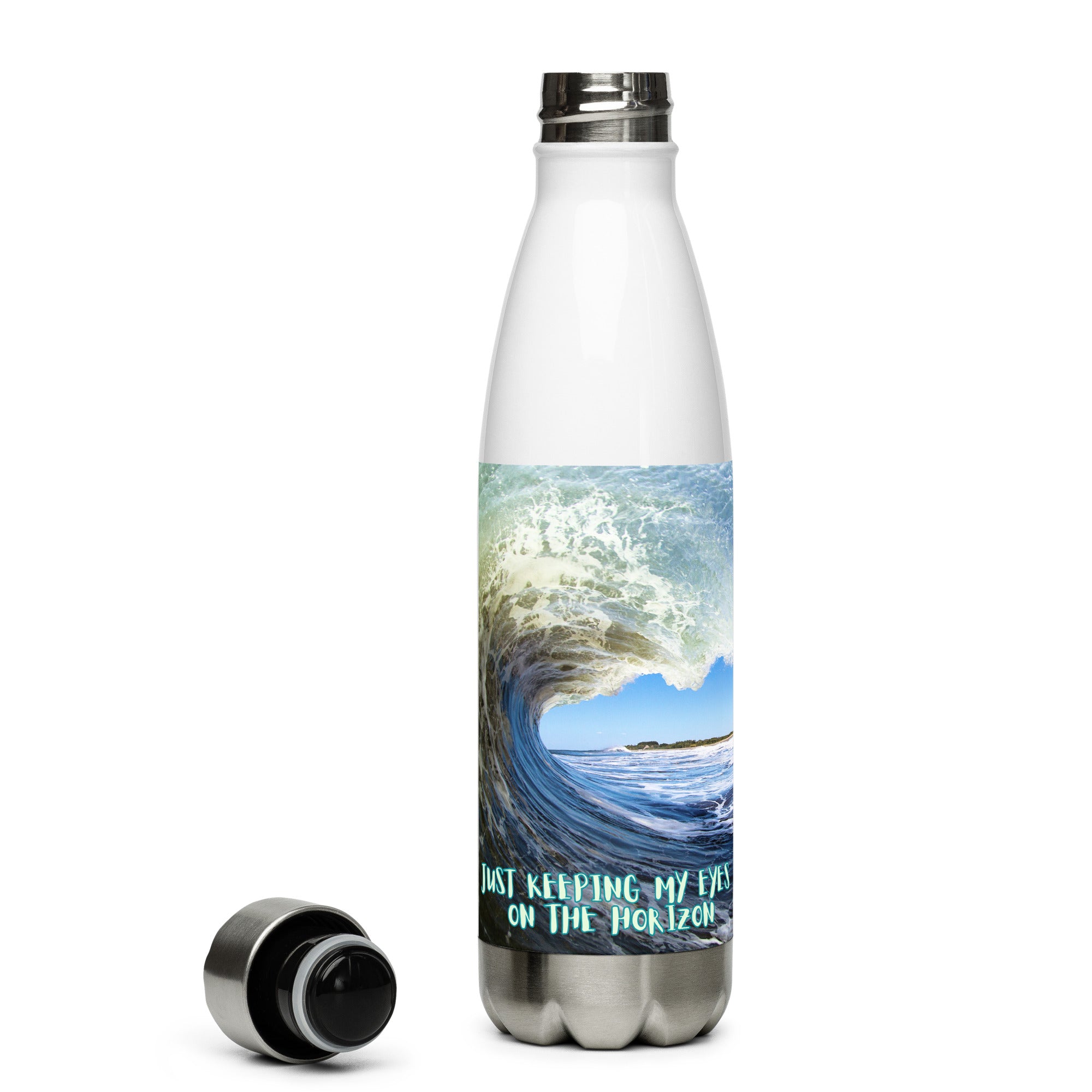 🟡 EYES ON THE HORIZON Stainless Steel Water Bottle — Clearance