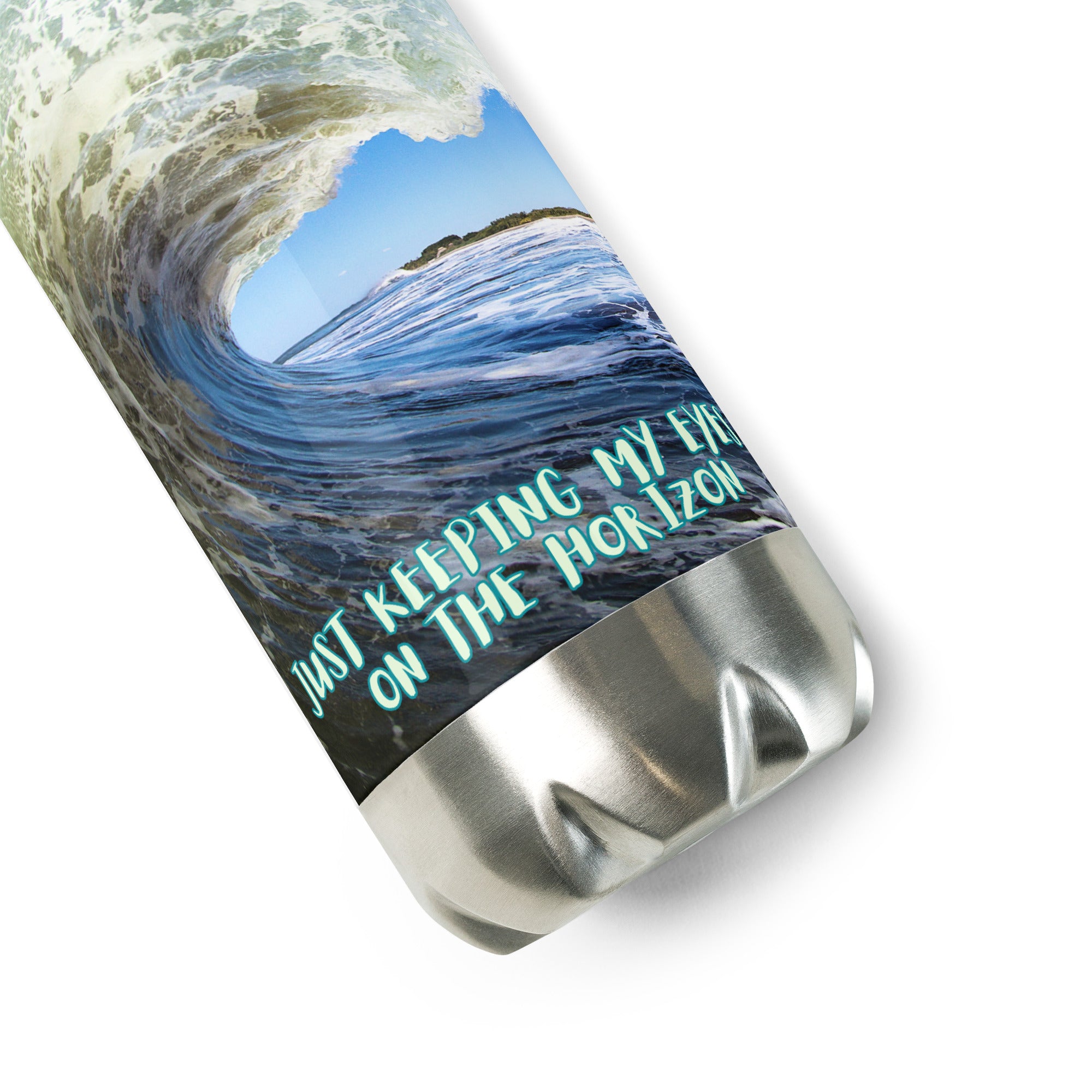 🟡 EYES ON THE HORIZON Stainless Steel Water Bottle — Clearance