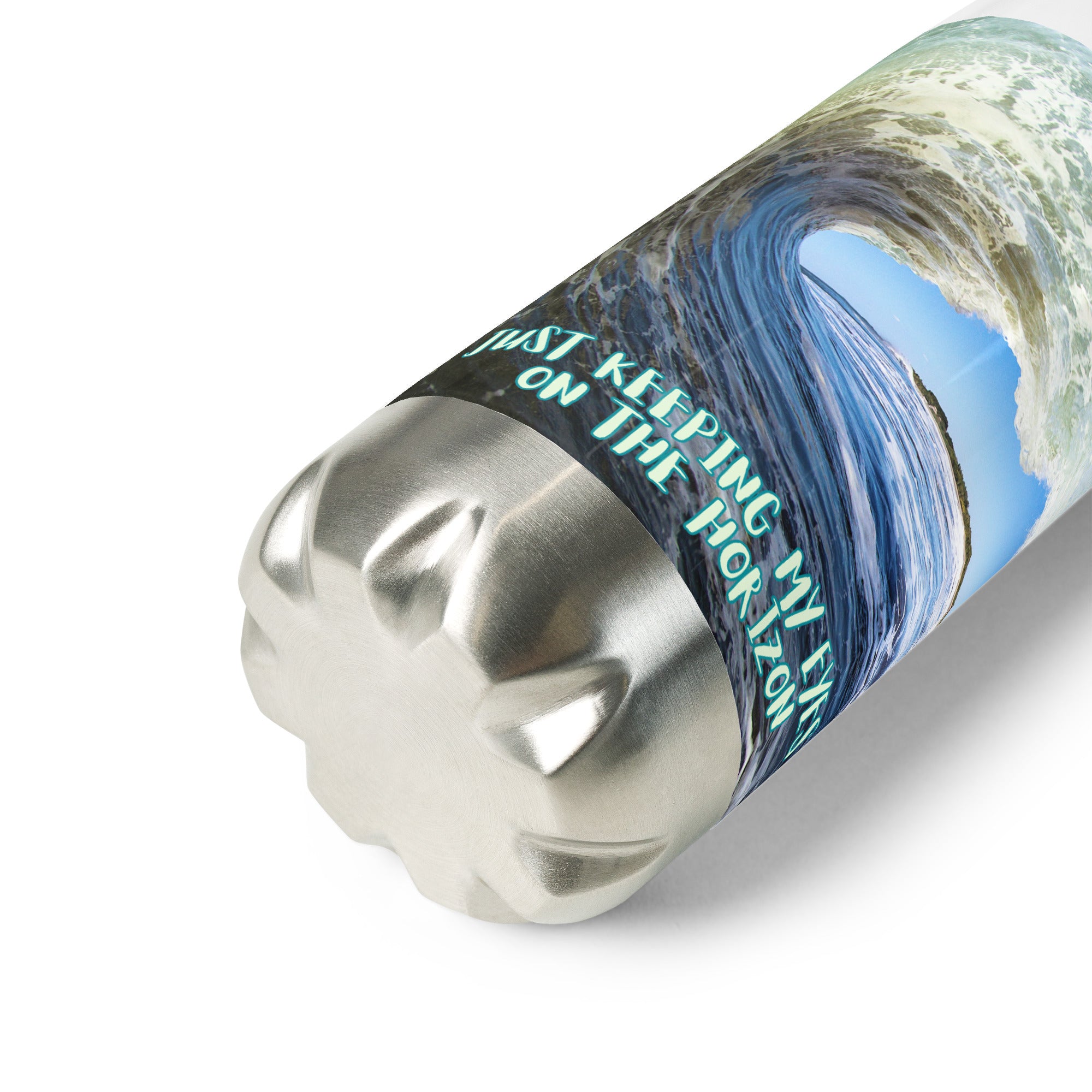 🟡 EYES ON THE HORIZON Stainless Steel Water Bottle — Clearance