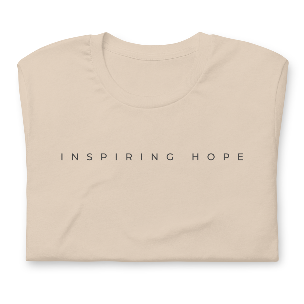 🟡 Inspiring Hope T-Shirt (3 colors) — Clearance